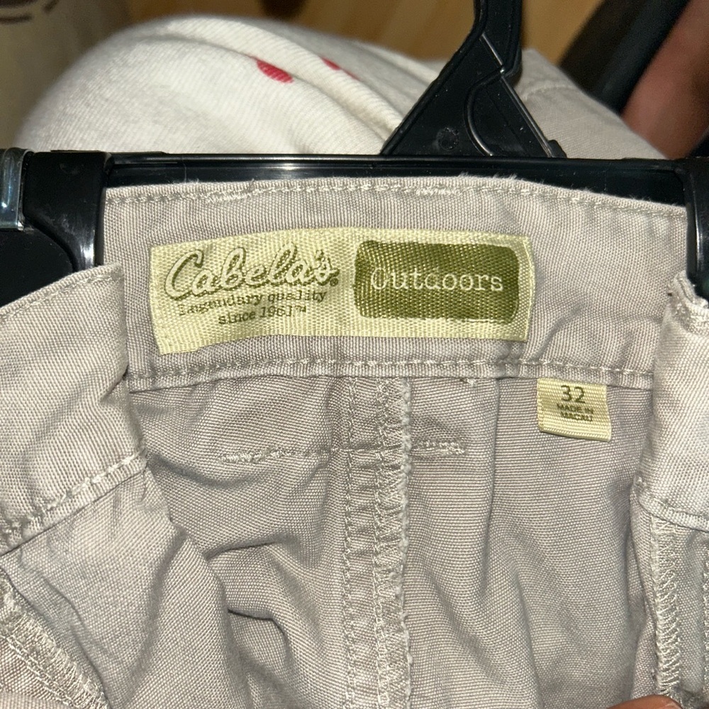 Cabela's Taupe Outdoor Cargo Shorts